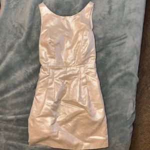 Gold formal dress